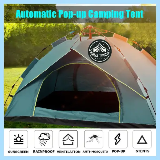 🔥 Tenda Pop-Up Otomatis untuk Petualangan Tanpa Ribet! 🔥